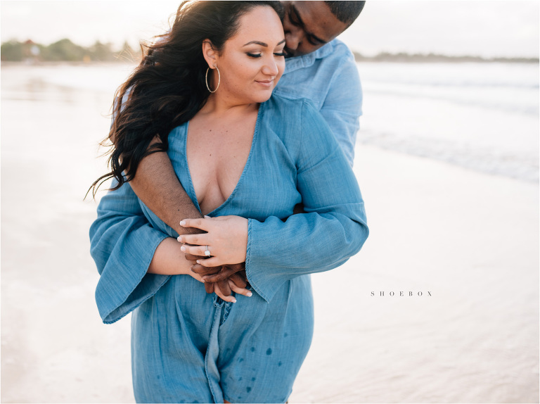 sexy engagement portrait