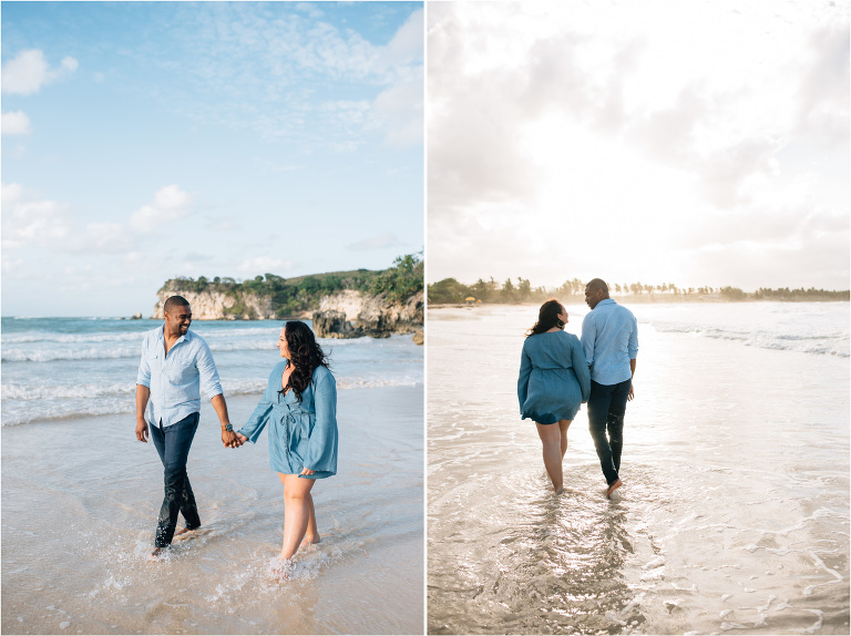 macao beach engagement session by ShoeBox Photography Dominican Republic