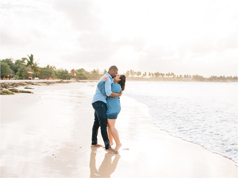macao beach engagement session