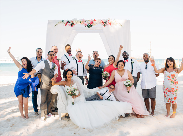 Z+D // Huracan Cafe Punta Cana Wedding // ShoeBoxPhotography.ca