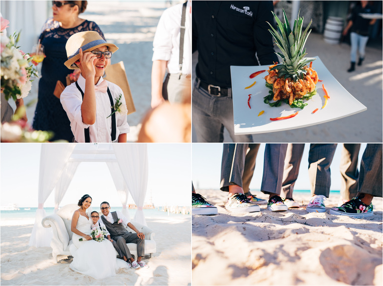 Z+D // Huracan Cafe Punta Cana Wedding // ShoeBoxPhotography.ca