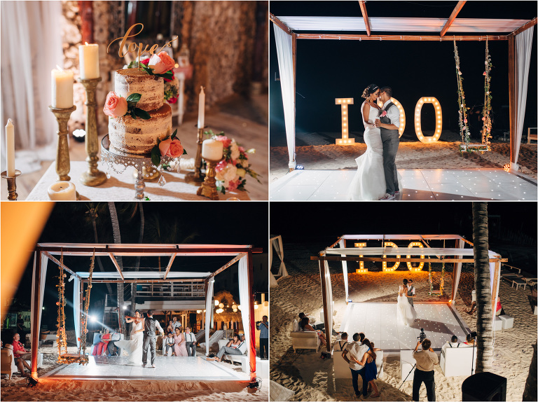 Z+D // Huracan Cafe Punta Cana Wedding // ShoeBoxPhotography.ca