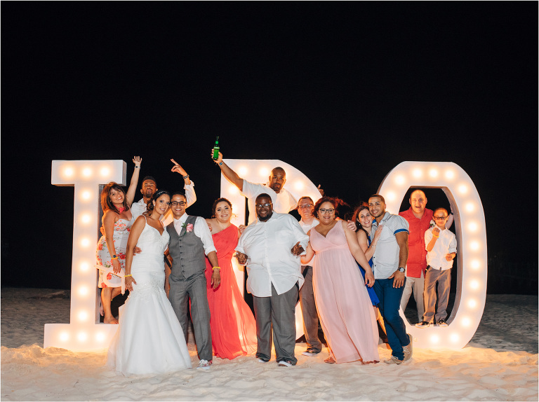 Z+D // Huracan Cafe Punta Cana Wedding // ShoeBoxPhotography.ca