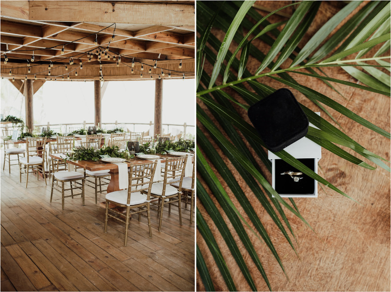 boho green wedding jellyfish punta cana