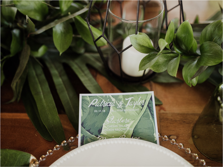 boho green wedding jellyfish punta cana