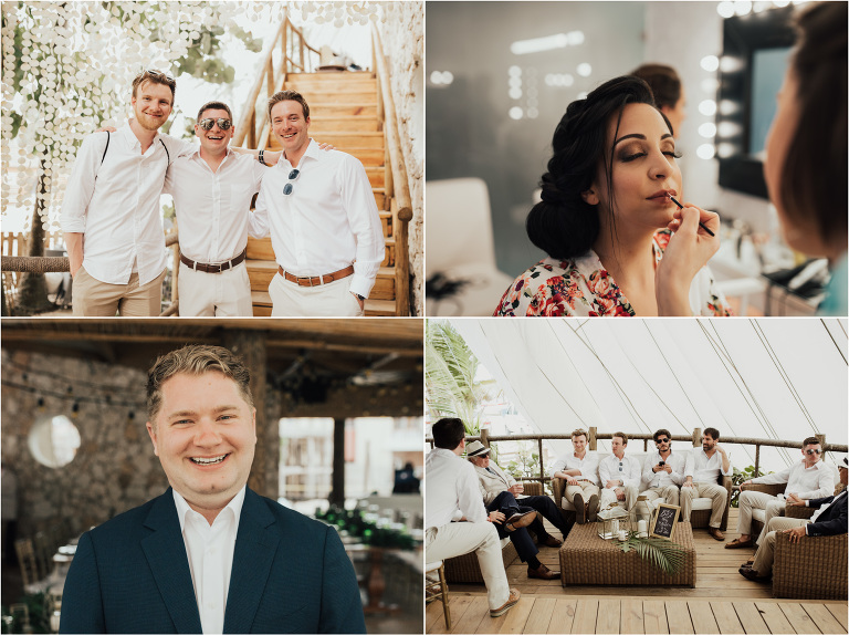 boho green wedding jellyfish punta cana