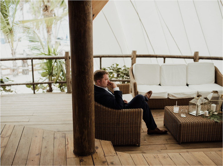 boho green wedding jellyfish punta cana