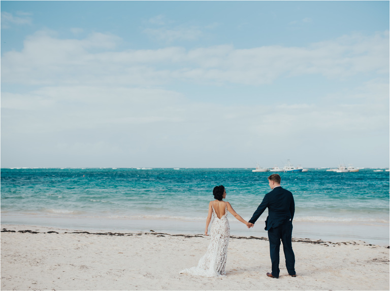 boho green wedding jellyfish punta cana