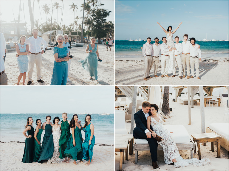 boho green wedding jellyfish punta cana