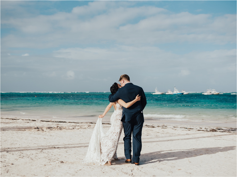 boho green wedding jellyfish punta cana