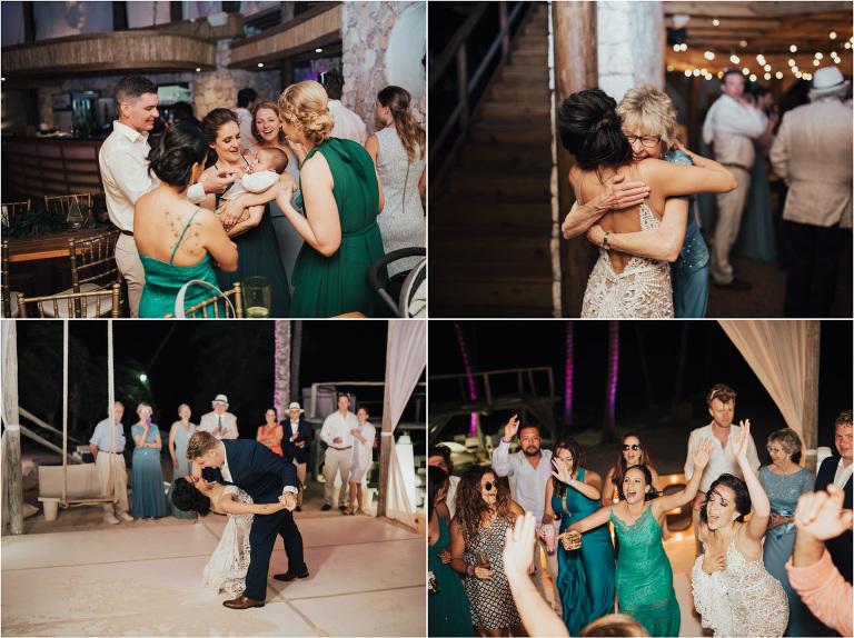 boho green wedding jellyfish punta cana