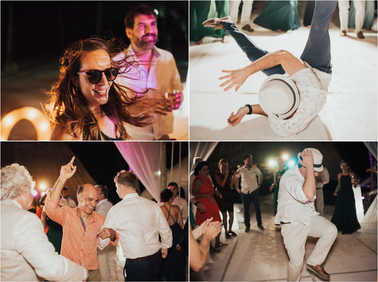 boho green wedding jellyfish punta cana