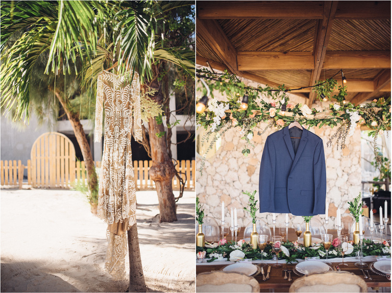 boho wedding dress destination