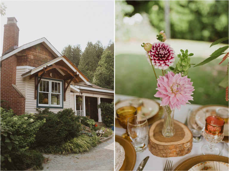 mission bc backyard wedding