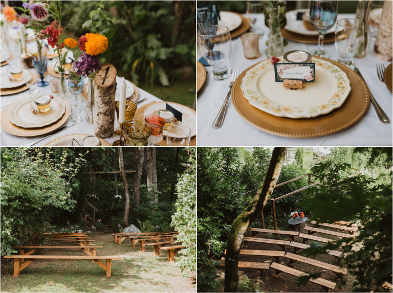 mission bc backyard wedding