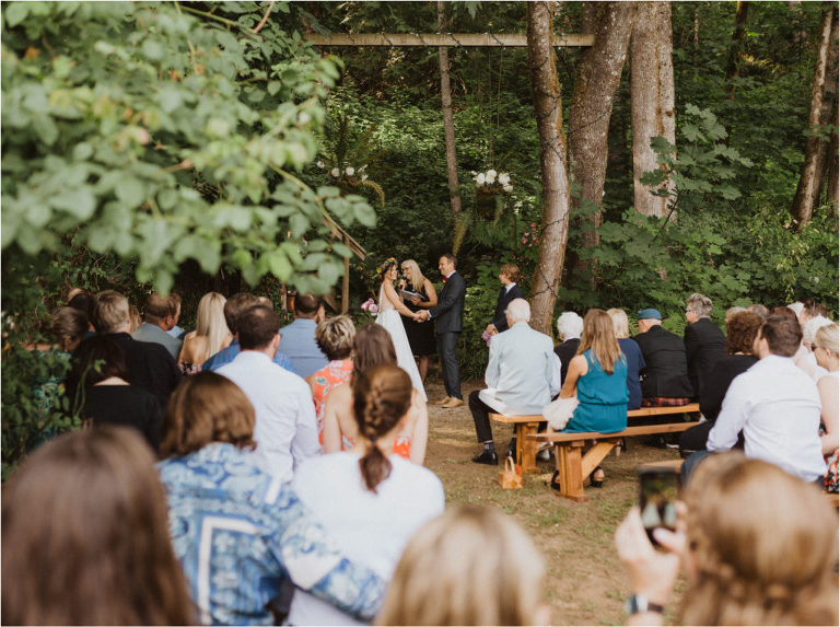 wedding ceremony mission bc backyard wedding