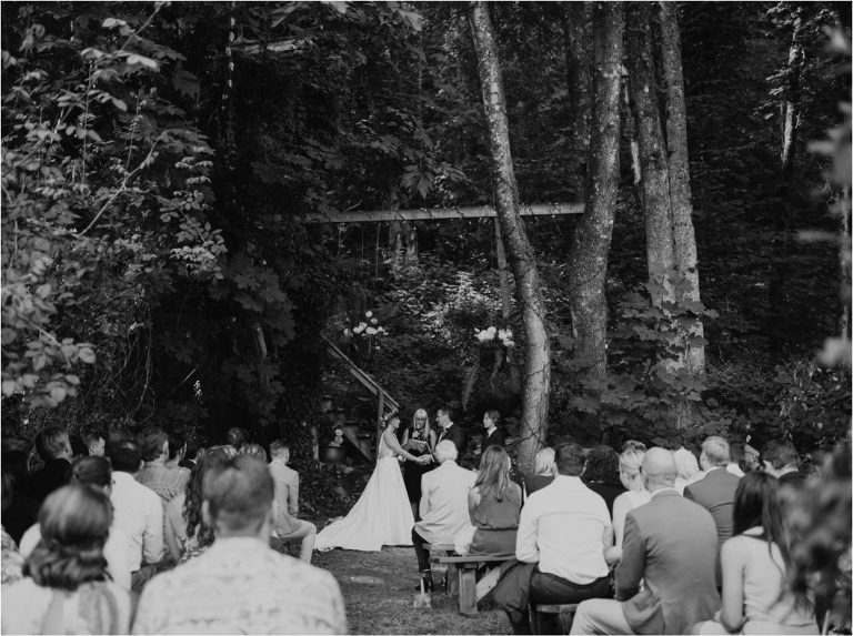 wedding ceremony mission bc backyard wedding