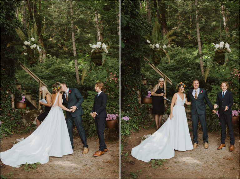 wedding ceremony mission bc backyard wedding