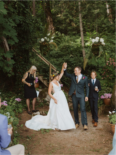 wedding ceremony mission bc backyard wedding