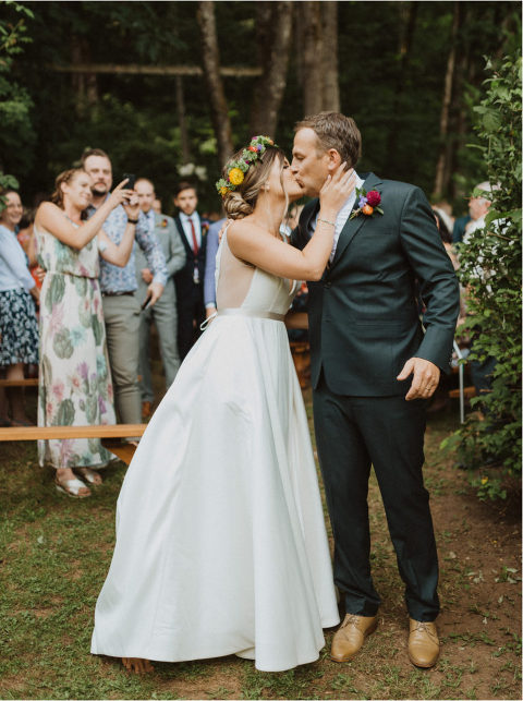 wedding ceremony mission bc backyard wedding