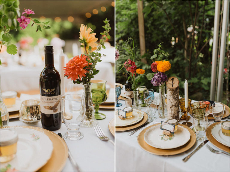 mission bc backyard wedding