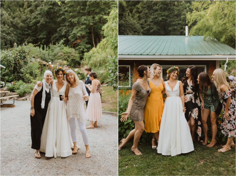 mission bc backyard wedding