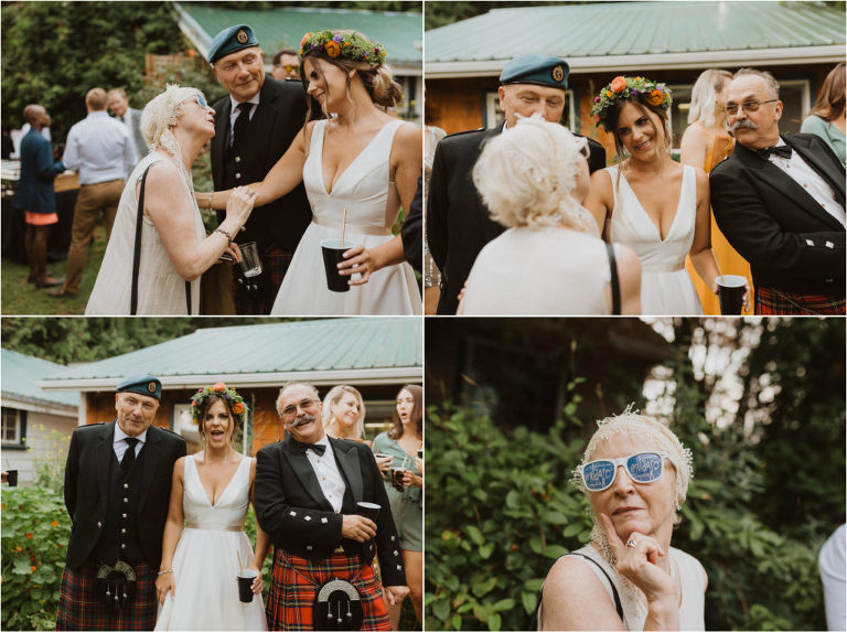 mission bc backyard wedding