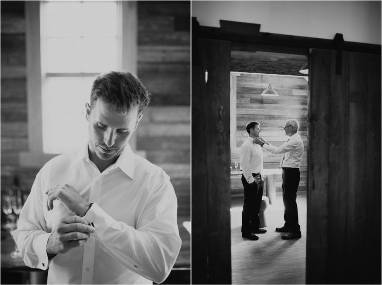 groom and dad okanagan winery wedding naramata bc penticton bc red rooster