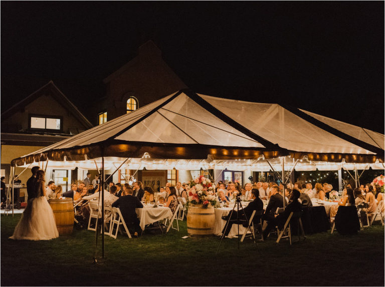 okanagan winery wedding naramata bc penticton bc red rooster shoebox photography tent reception at night
